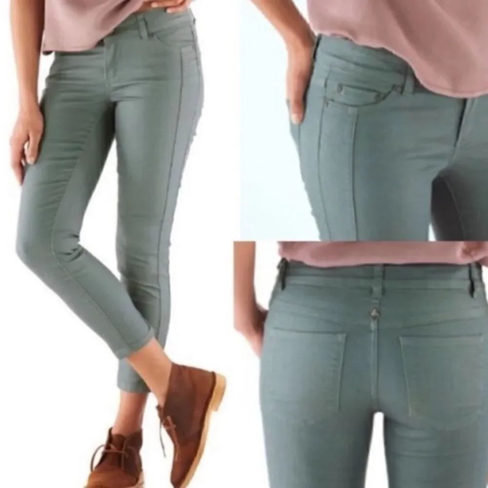 Prana Carlotta Crop Pant Agave Green Blue 4/27